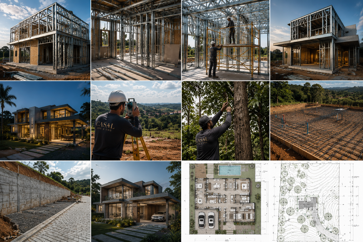 Processo da obra Casal Arq & Eng