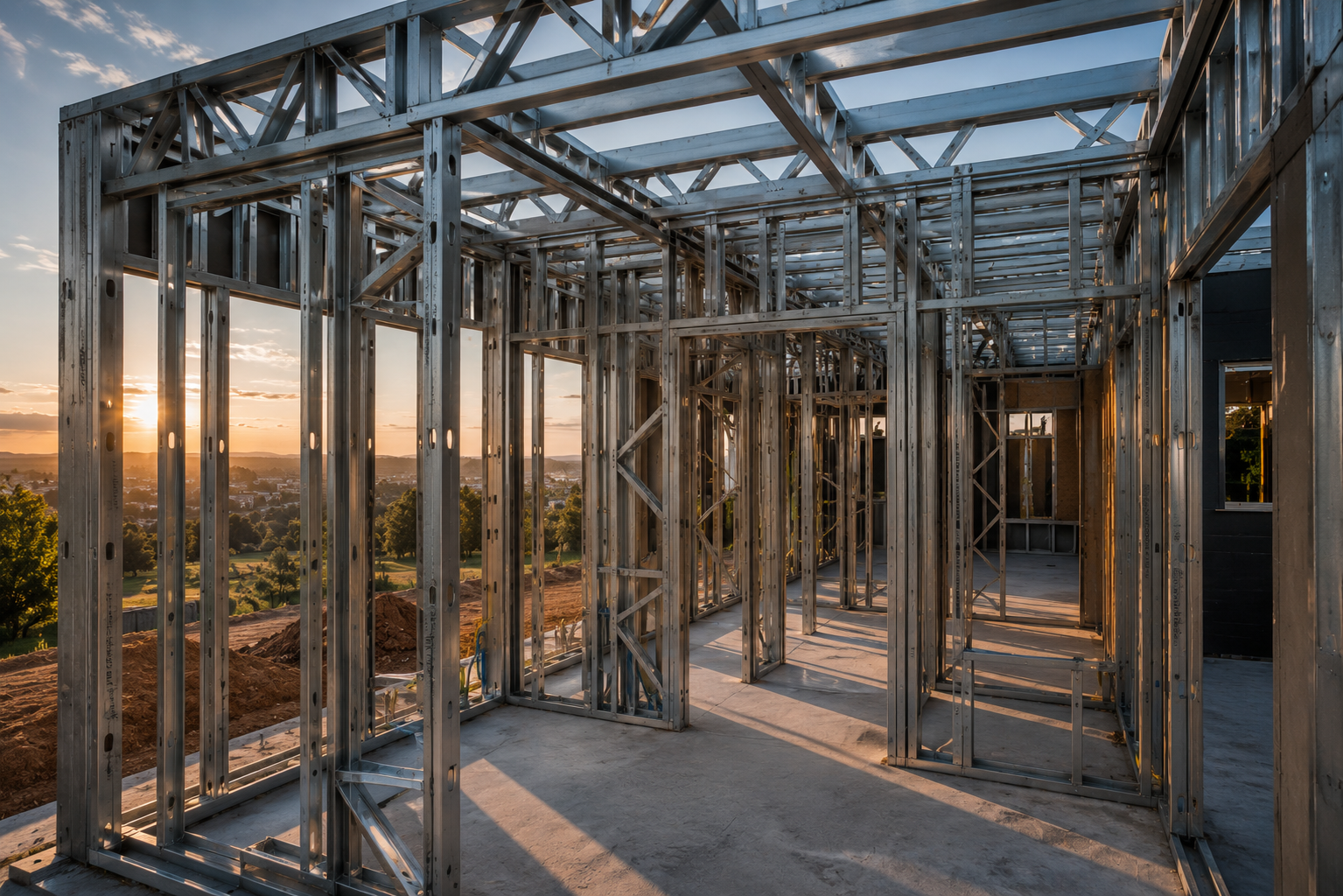 Estrutura Steel Frame